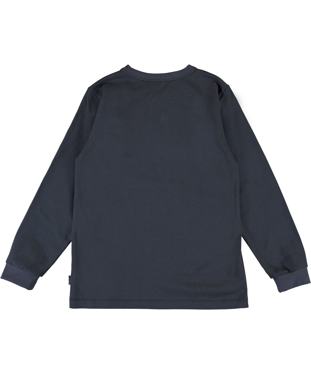 Rez - Lightning Car Big - Økologisk bluse med bil og lyn