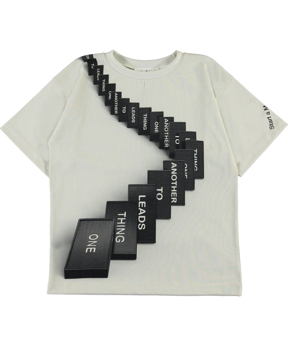 Rillo - Domino - Økologisk domino t-shirt