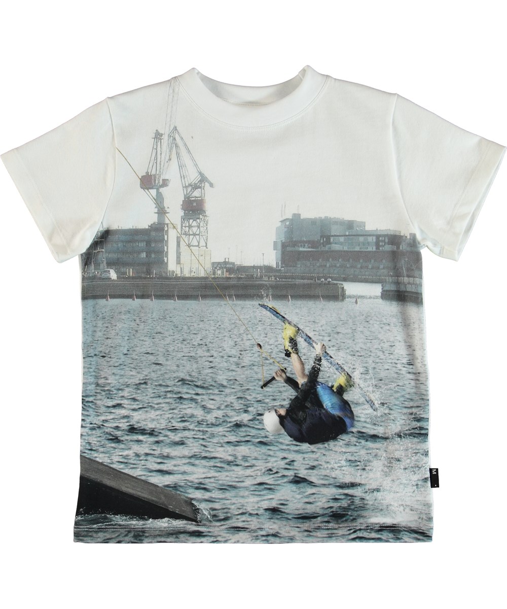 Road - Cable Park - T-Shirt - Hvid