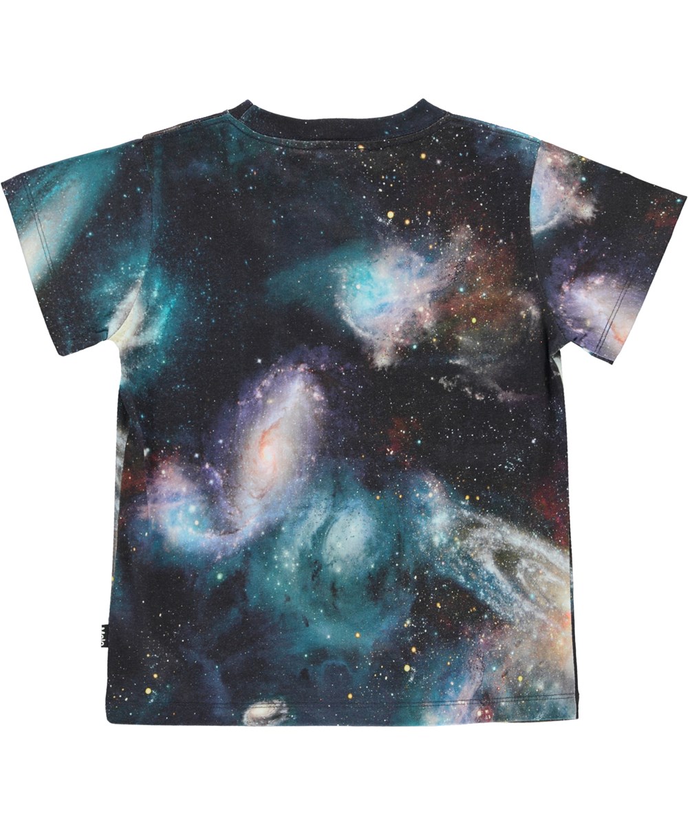 Road - Galaxies - Økologisk t-shirt med galakse print