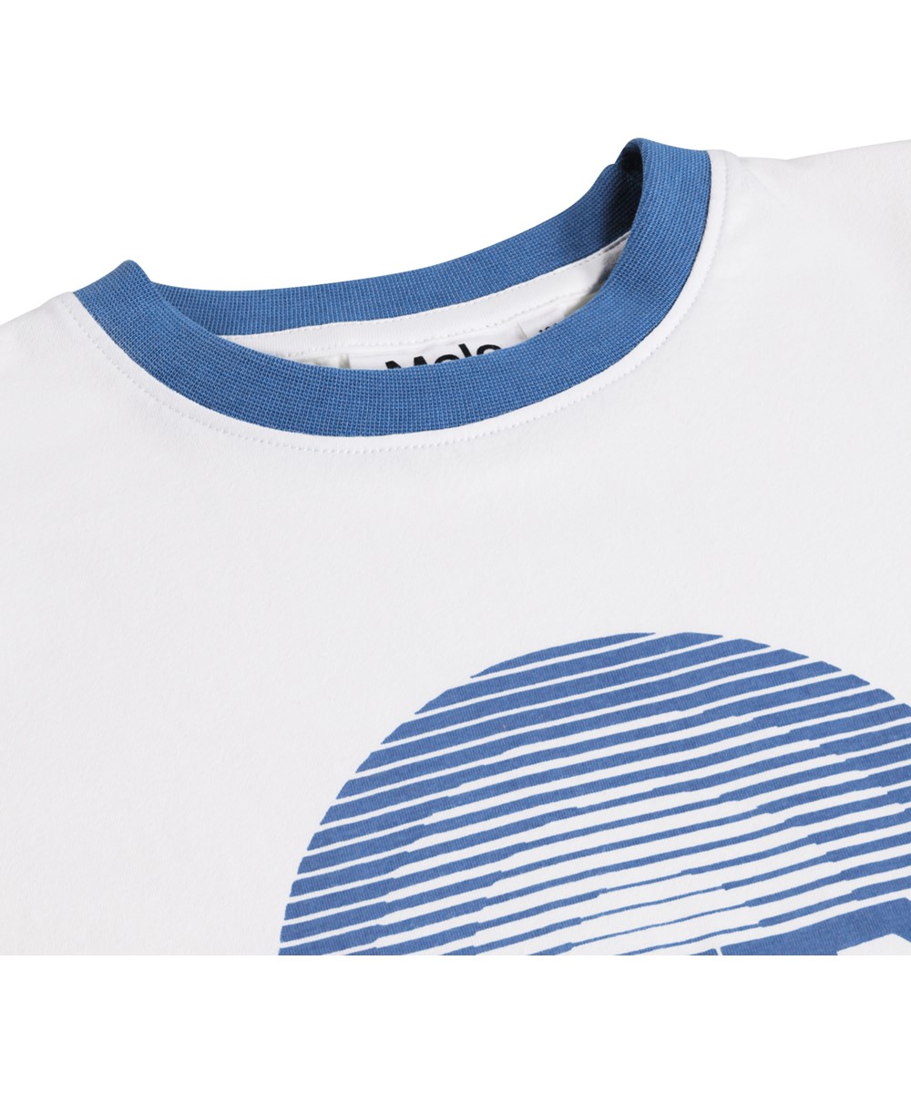 Ronin - Unity - Hvid t-shirt i økologisk bomuld til børn