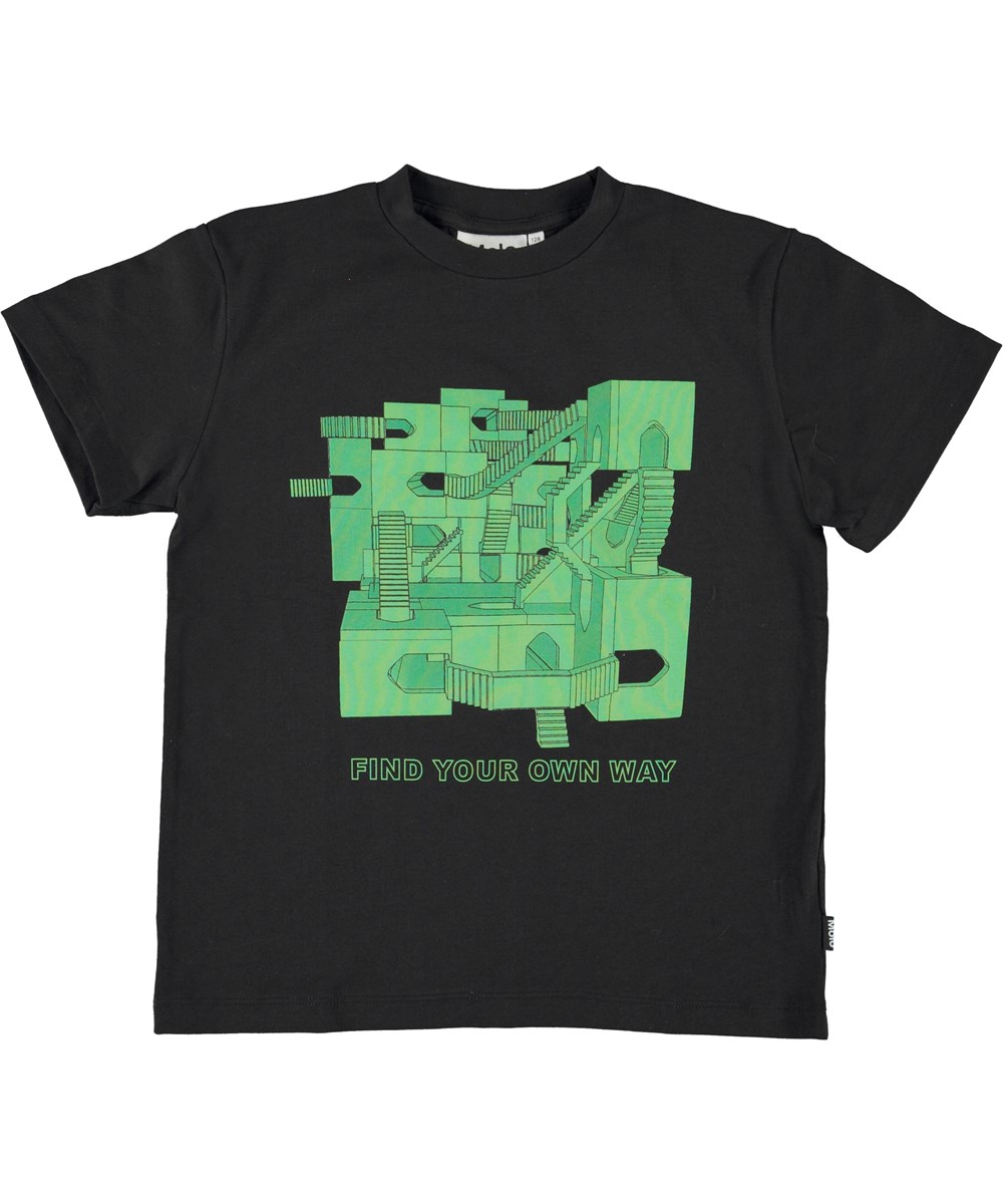 Roxo - Amazing Game Graphic - Find your way økologisk t-shirt