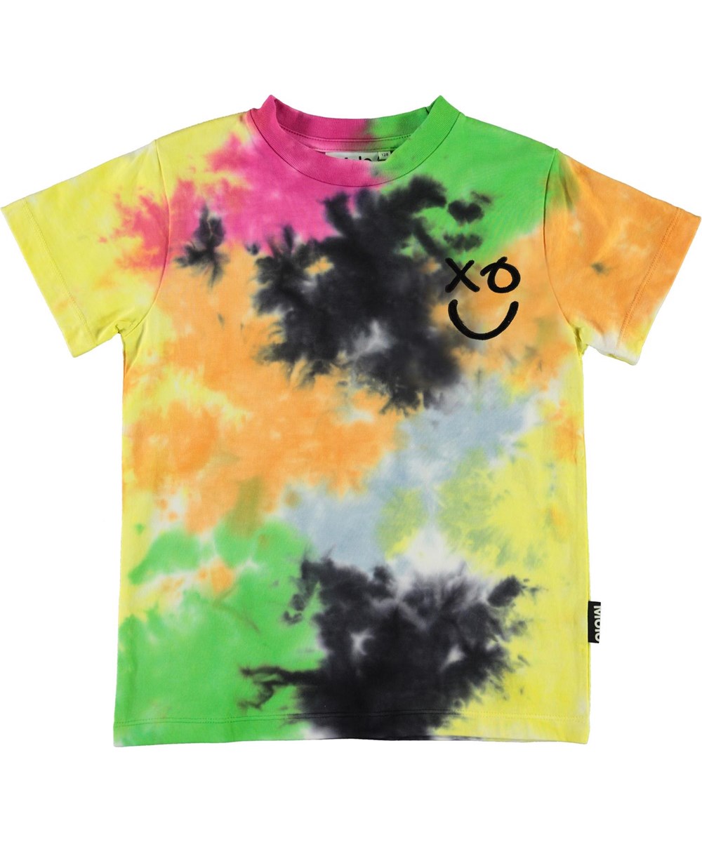 Roxo - Colour Blobs - Spray farve t-shirt