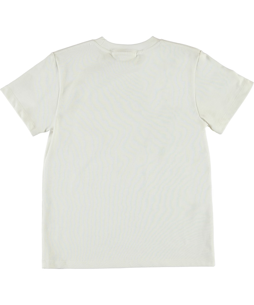 Roxo - Coloured Record - Hvid t-shirt med farvet plade.