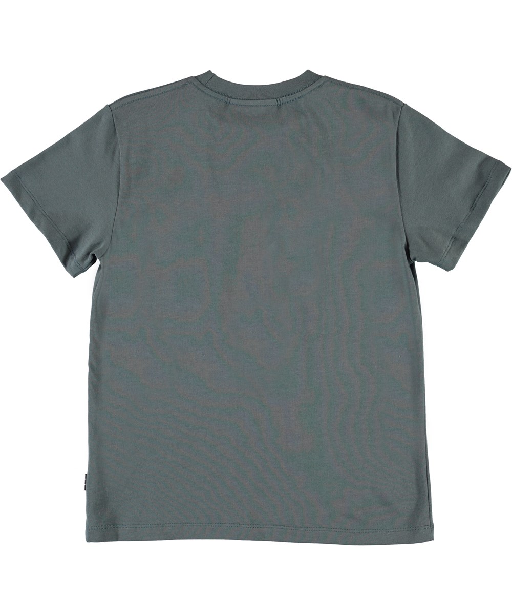 Roxo - Mountain Camo - Økologisk grå camouflage t-shirt