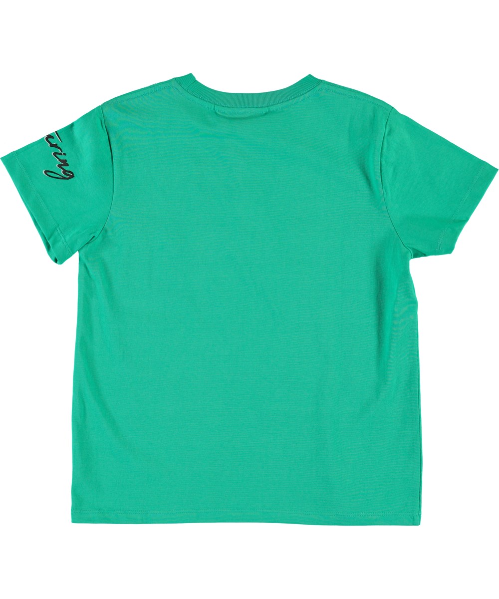 Roxo - Lagoon - Blå grøn t-shirt med tekst