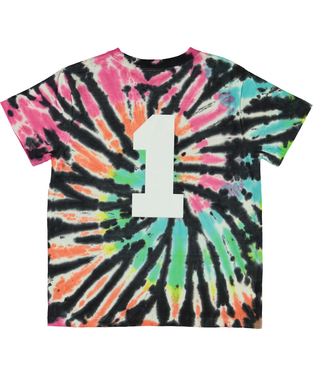 Roxo - Tie Dye Multi - Multifarvet tie-dye t-shirt