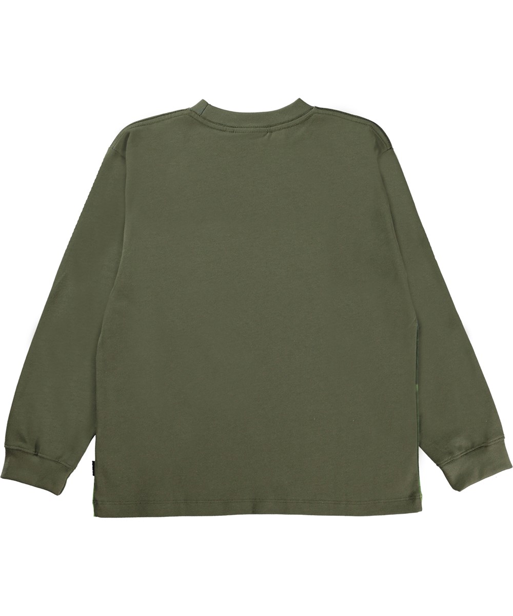 Rube - Frog Pond - Grøn økologisk t-shirt med frø dam print