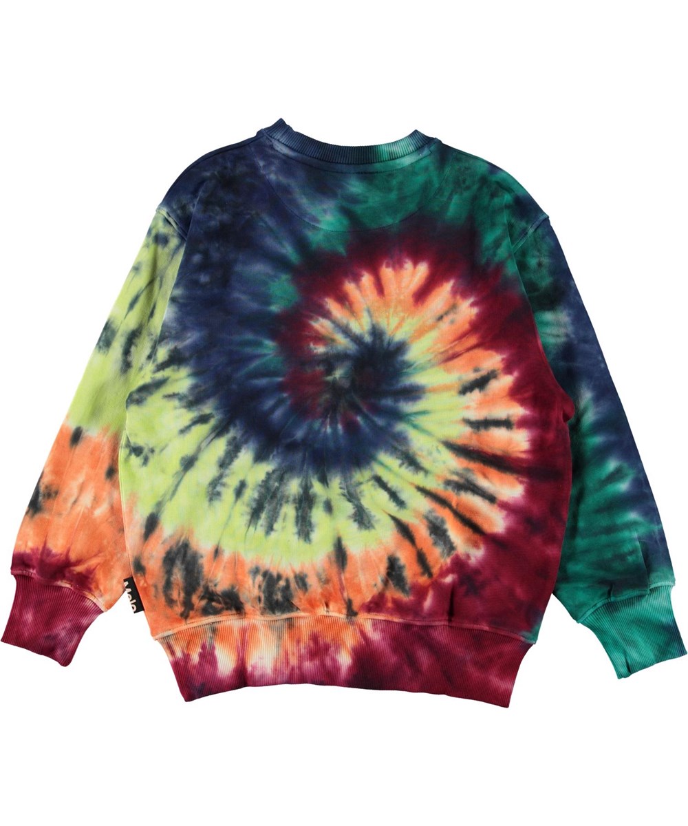 Mattis - Tie Dye Swirl - Tie-dye spiral sweatshirt