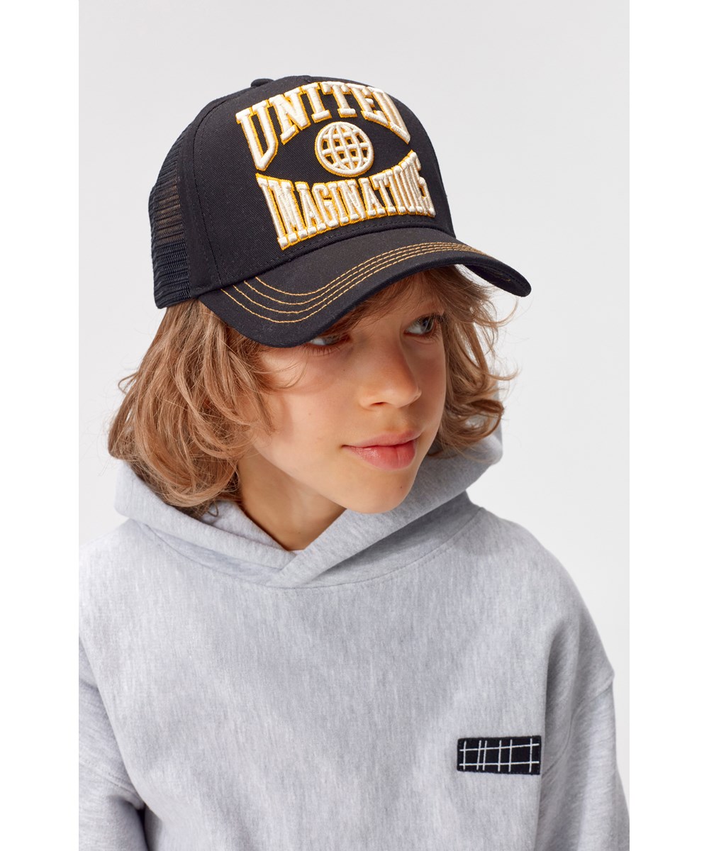 Moz - Marled Grey - Lys grå sweatshirt hoodie.