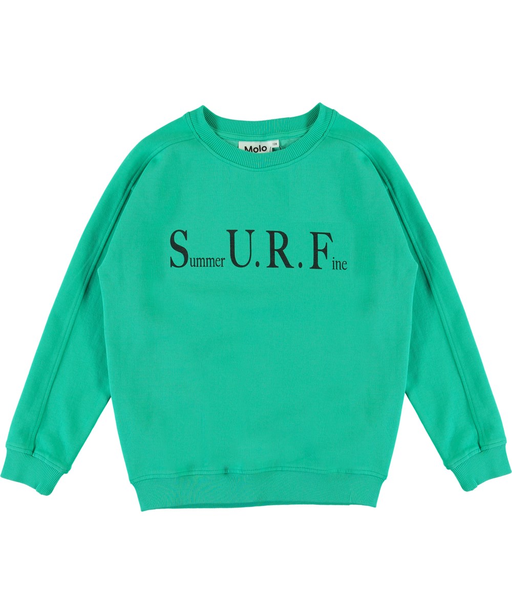 Murph - Lagoon - Grøn surf sweatshirt