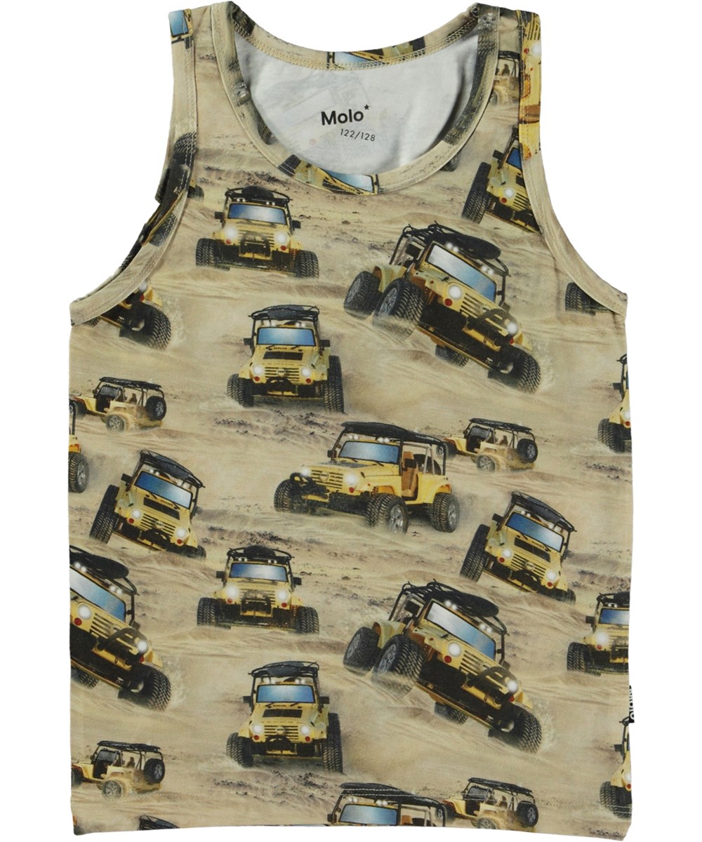 Jayden 2-pack - Jeeps Black - 2-pack undertrøjer i sort og med jeep print