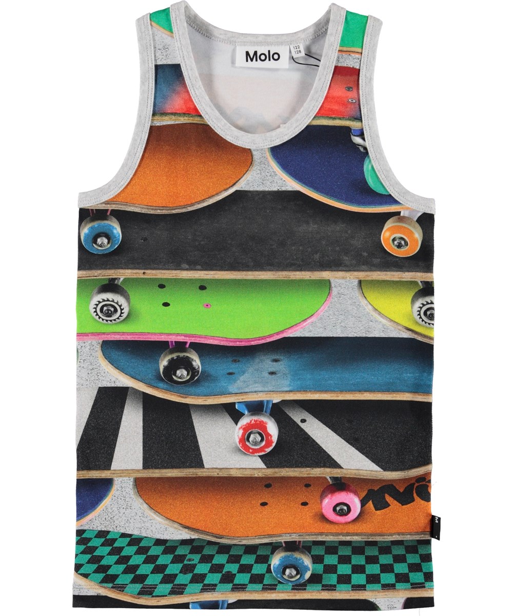 Jim - Skateboards - Undertrøje med skateboard print