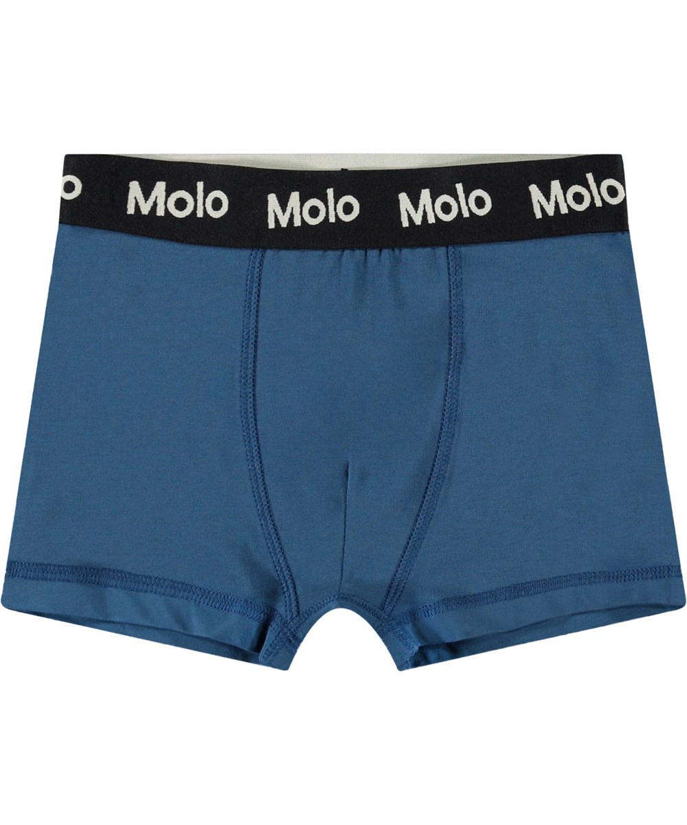 Justin 2-pack - Happy Best - 2-pak boxershorts til børn i blødt økologisk bomuld.