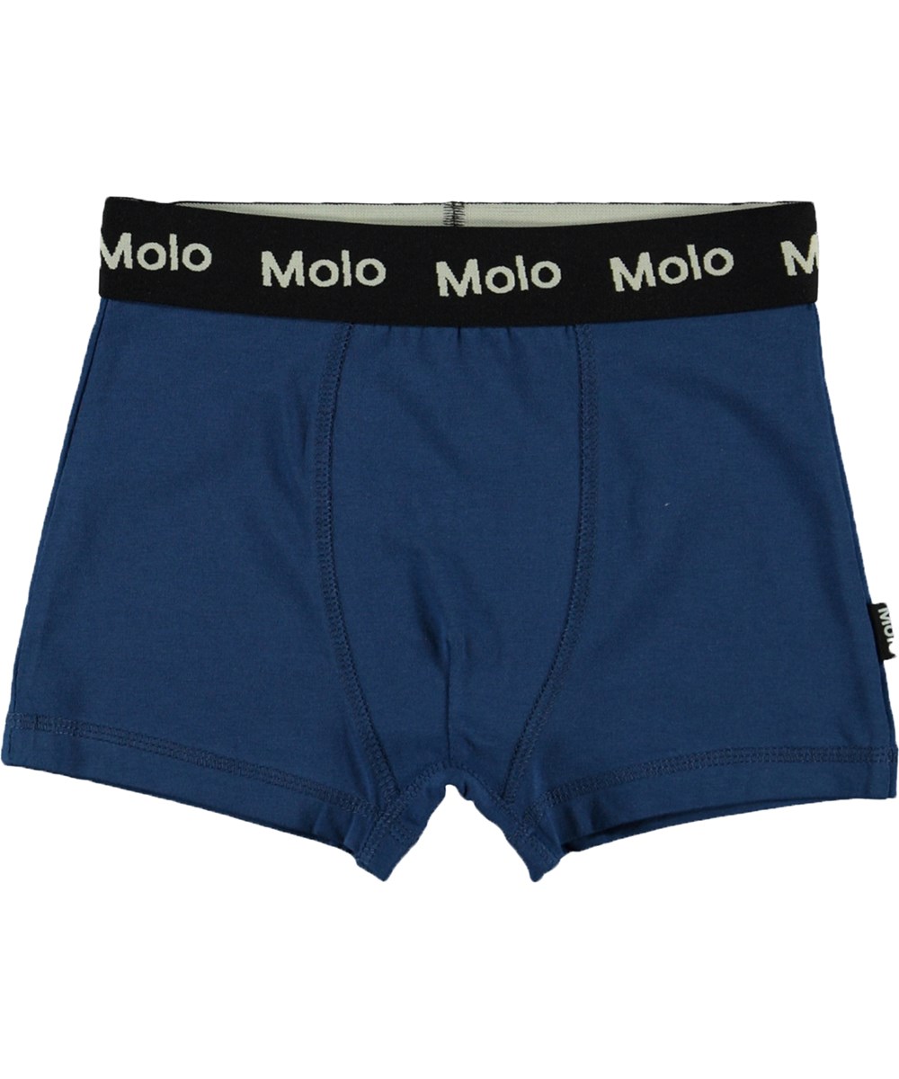 Justin 2-pack - Indigo Animal - Boxershorts med dyr og jordklode print