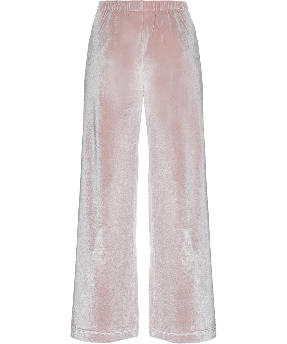 Alfa - Petal Blush - Rosa velourbyxor