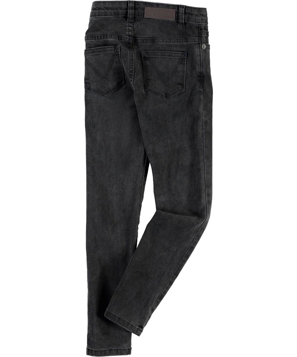 Angelica - Bluish Black - Svarta slim fit jeans