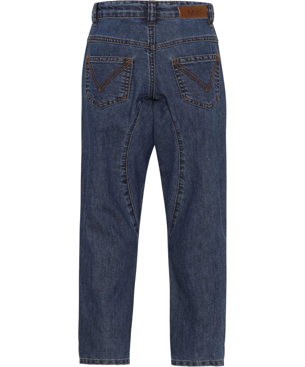 Anouk - Washed Indigo - Läsa jeans med en avslappnad look