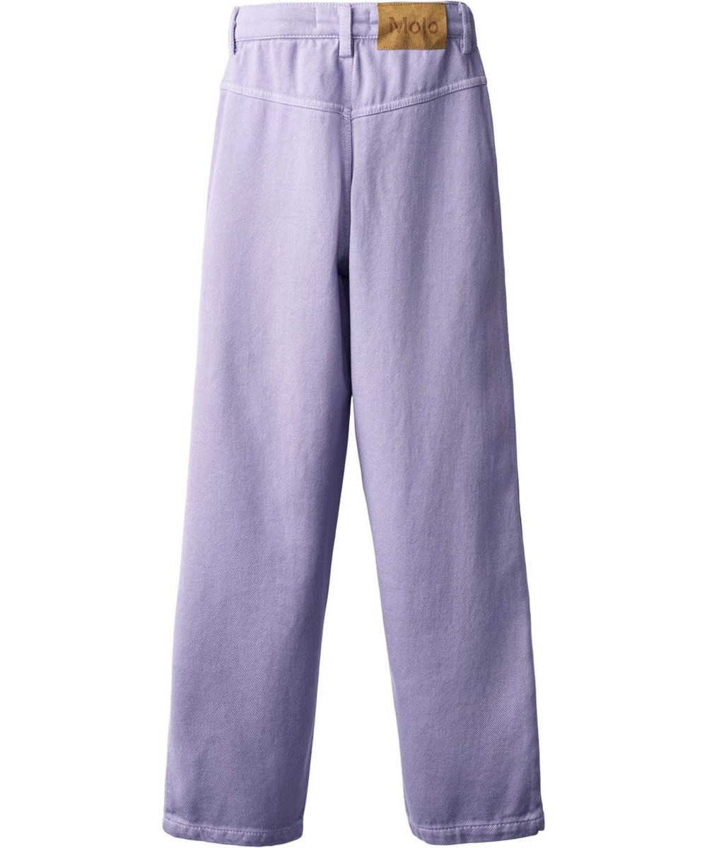 Augustine - Faded Purple - Ljuslila jeans i denim för barn tillverkade av bomull och viskos.