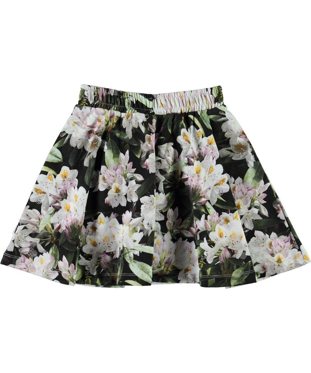 Barbera - Pretty Puppy AOP - Økologisk blomstret nederdel