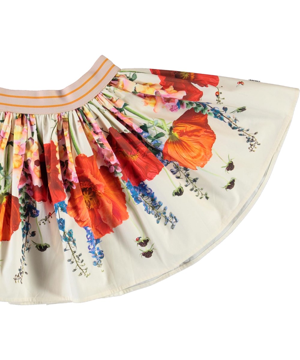 Brenda - Topsy Turvy - Ekologisk kjol med blommor