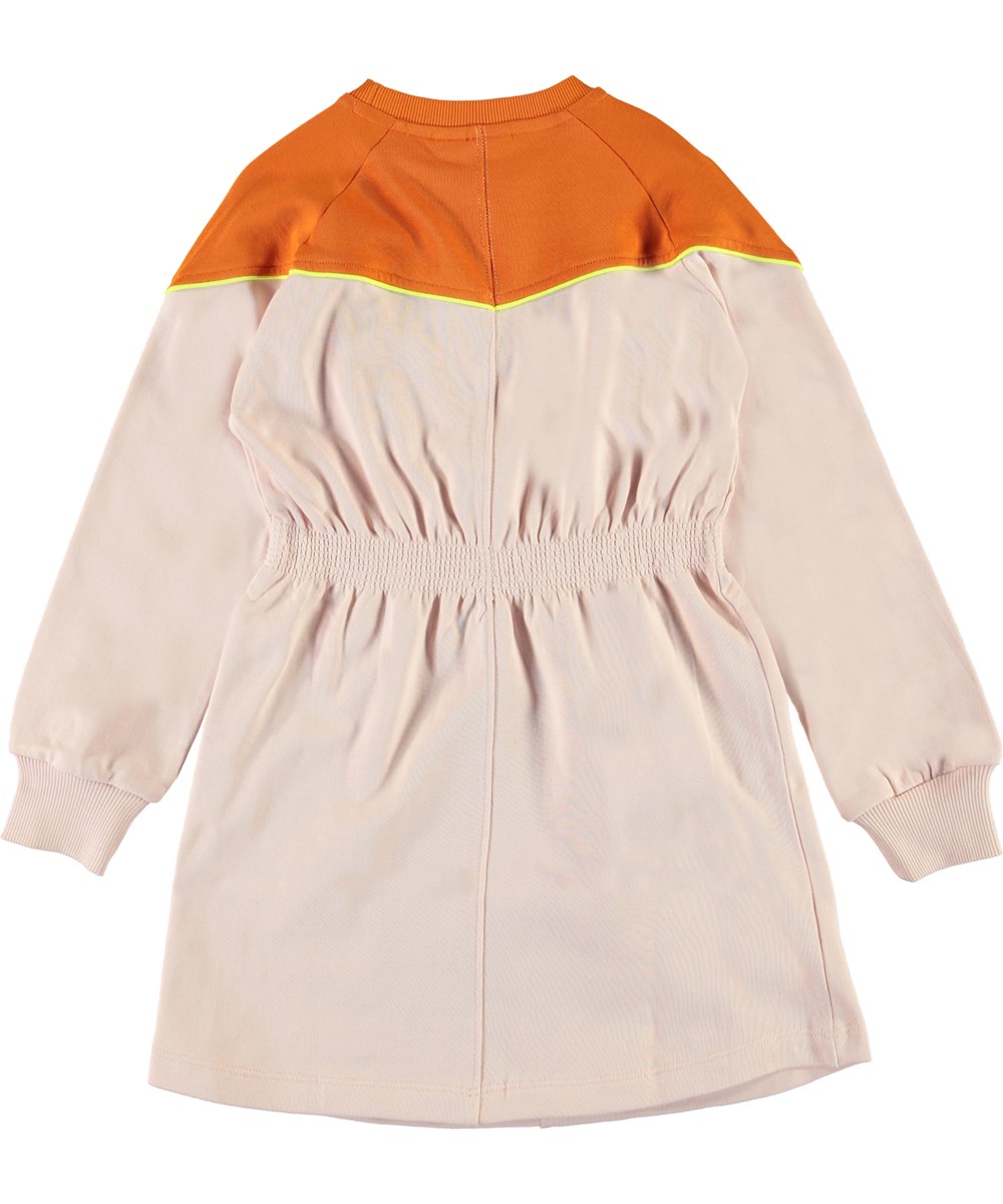 Colleta - Powder - Rosa och orange sportig klänning