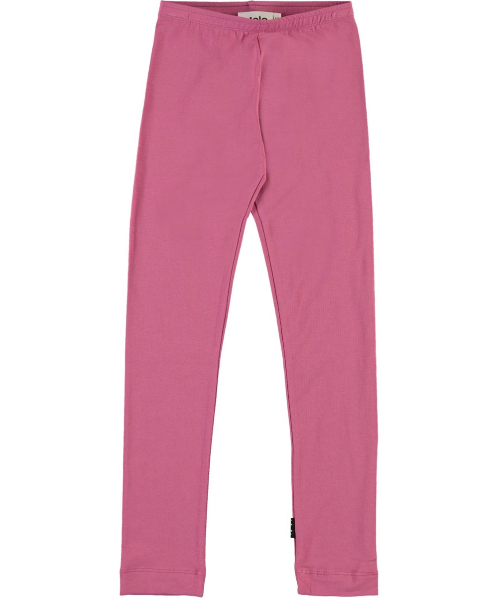 Nica - Wildrose - Ekologiska fuchsia leggings