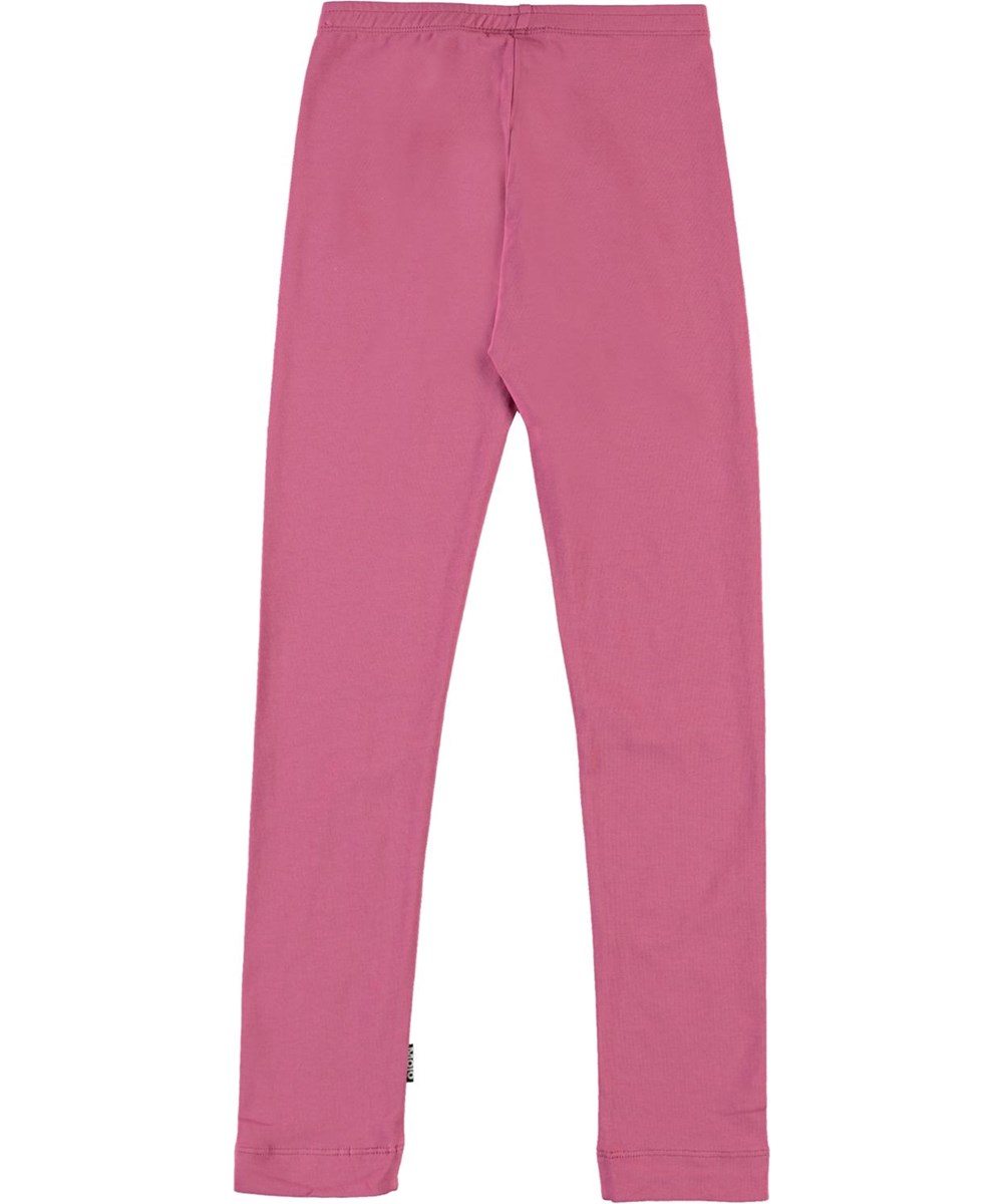 Nica - Wildrose - Ekologiska fuchsia leggings