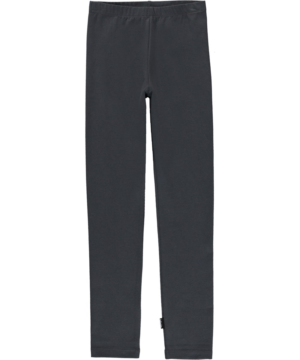Nica Warm - Space Grey - Ekologiska grå leggings.
