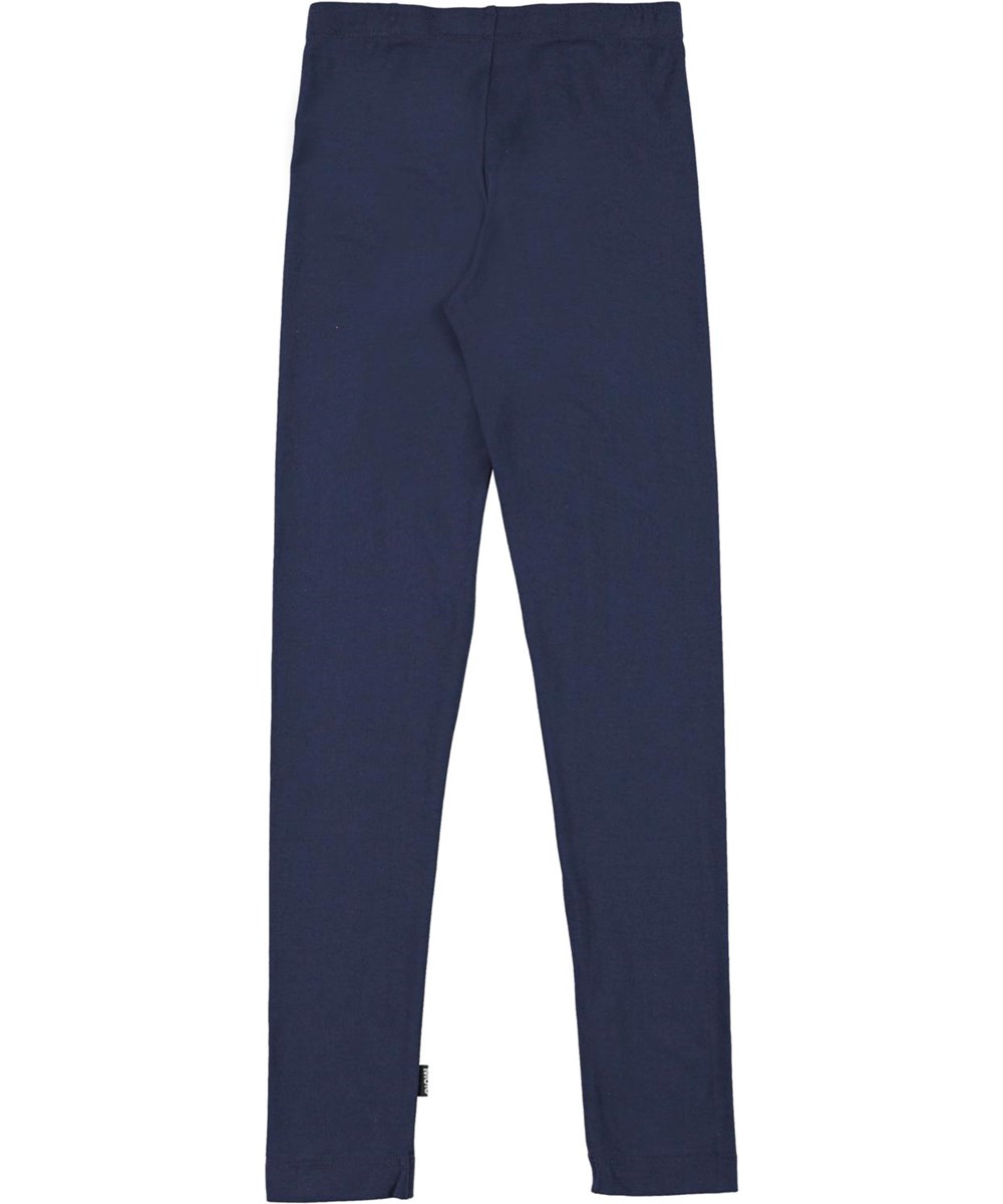 Nica - Peacoat - Ekologiska mörkblå leggings 