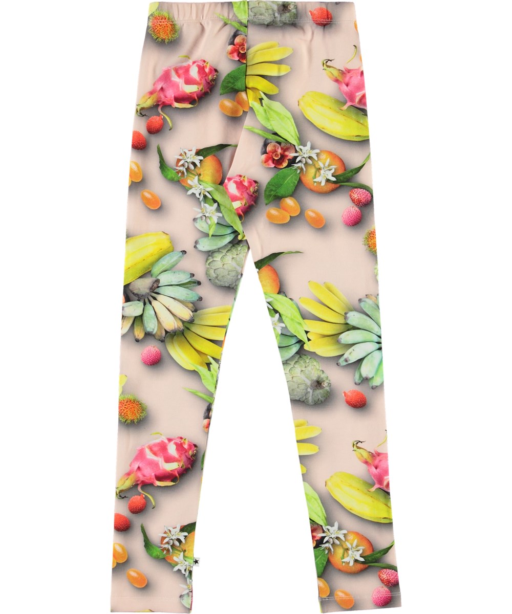 Niki - Tutti Frutti - Ekologiska leggings med frukter