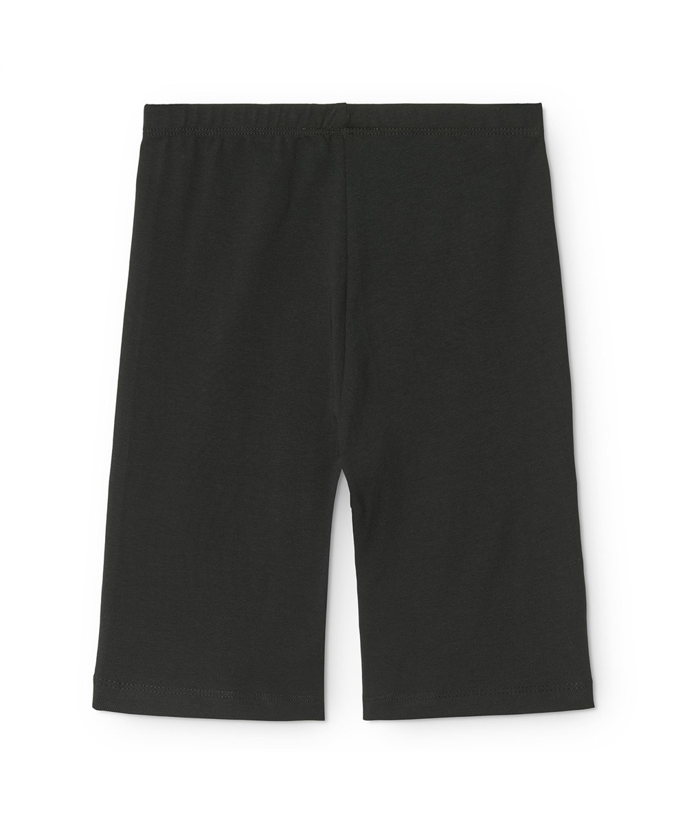 Nitza - Black - Ekologiska svarta cykelshorts.