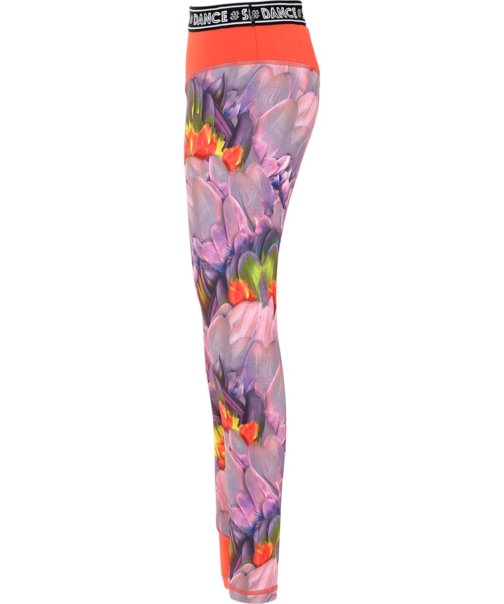 Olympia - Cacatua - Blommiga sports leggings