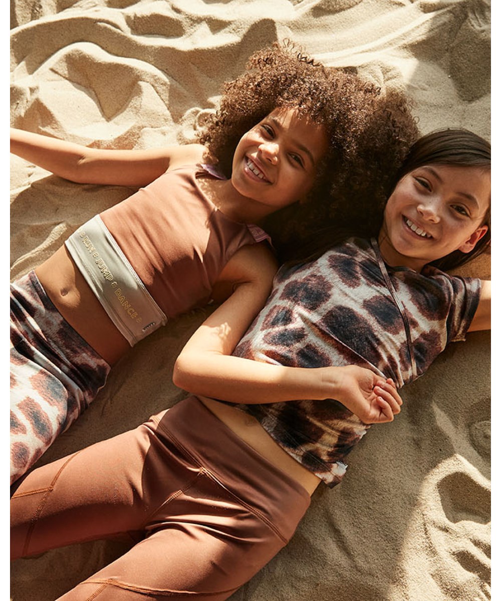 Olympia - Giraffe - Sportleggings med giraffmönster.