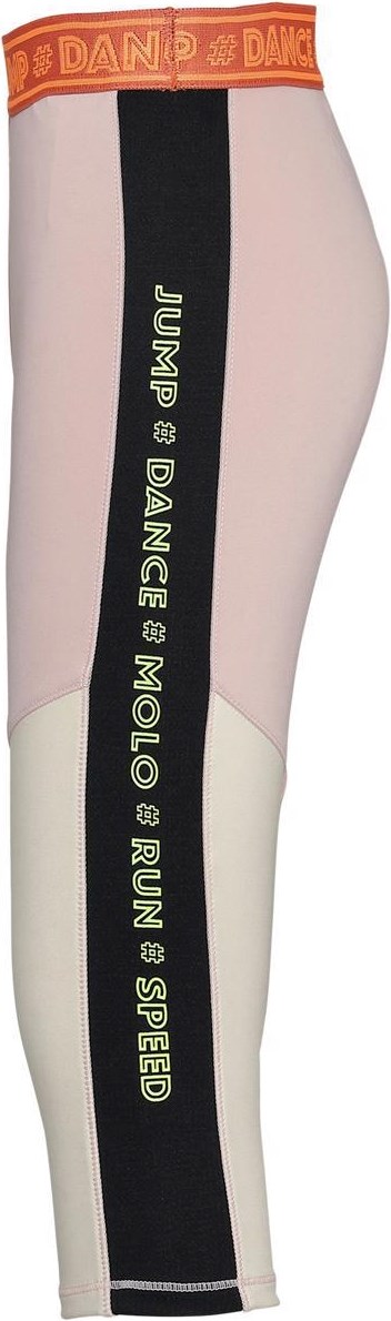 Orlaith - Sporty Block - Korta rosa och ljusgula sporttights