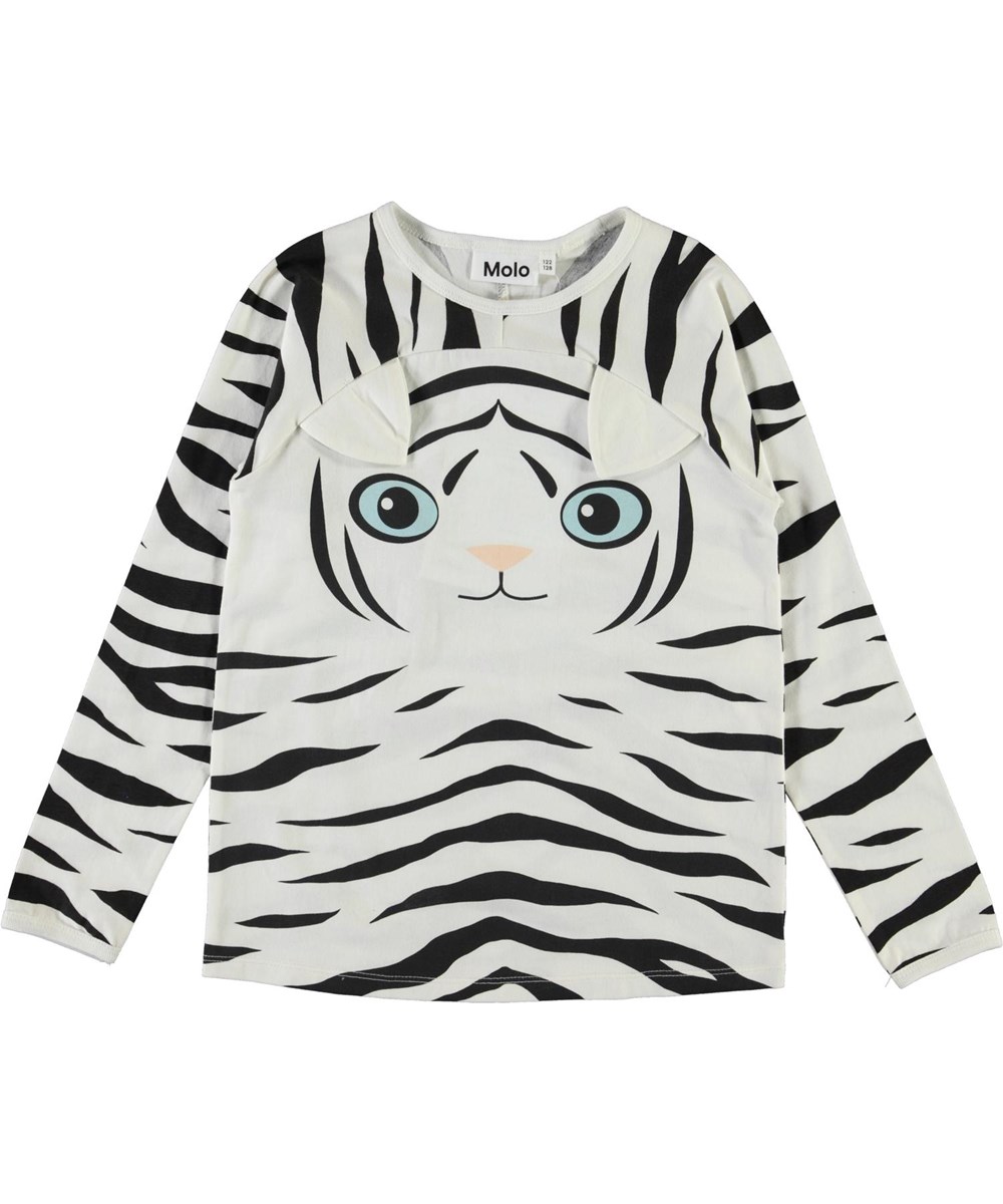 Linni - Night Tiger - Ekologisk pyjamas med tigerränder