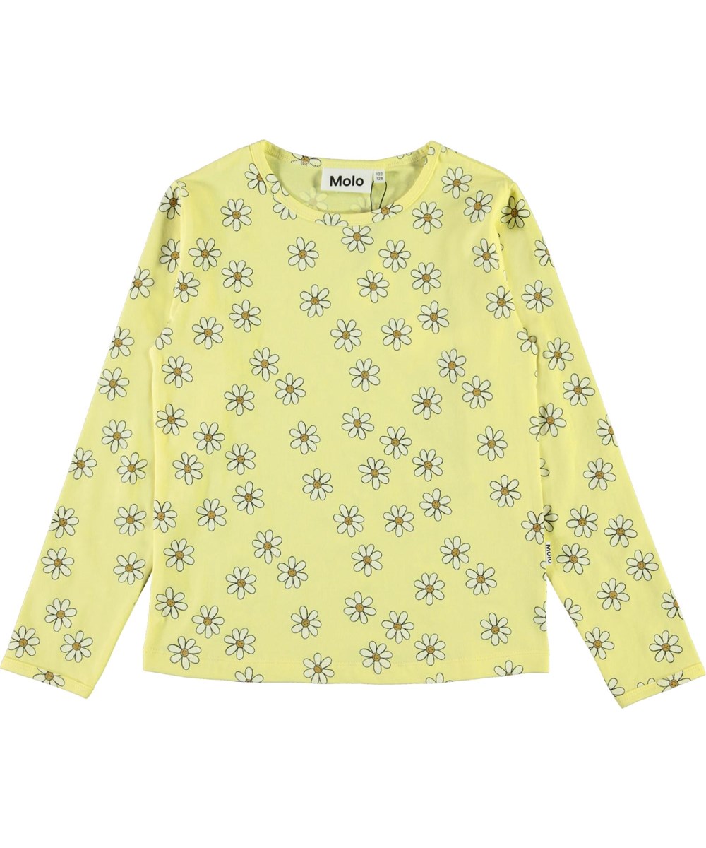 Lov - Flower Moods - Ekologikt ljusgult pyjamasset 