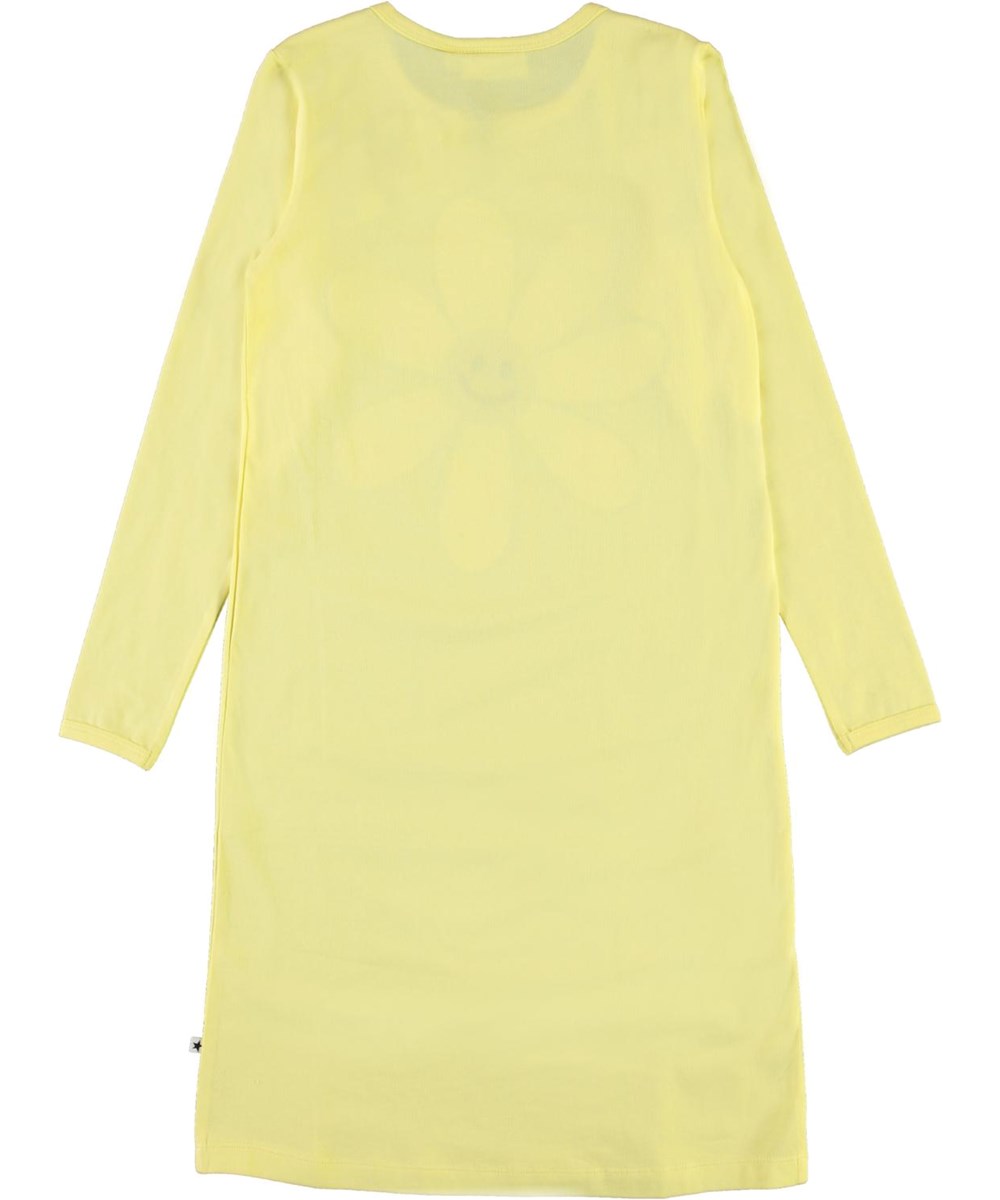 Lovely - Pale Lemon - Ekologisk gul nattklänning
