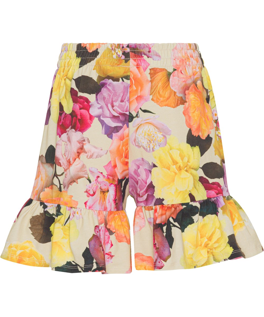 Almira - Rose Garden - Ekologiska shorts med rosor.