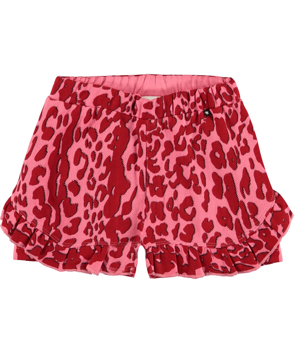 Amma - Pink Leo - Pink och röda leo shorts