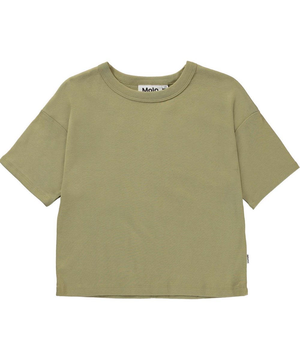 Rabecke - Cedar - Ekologisk grön t-shirt.