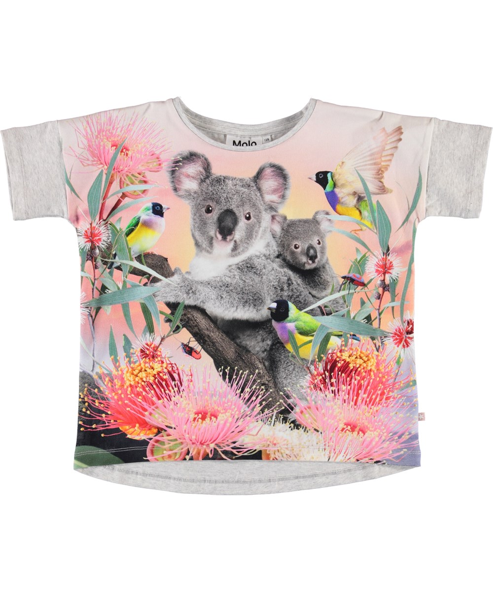 Raeesa - Koala Love - T-shirt med koala tryck
