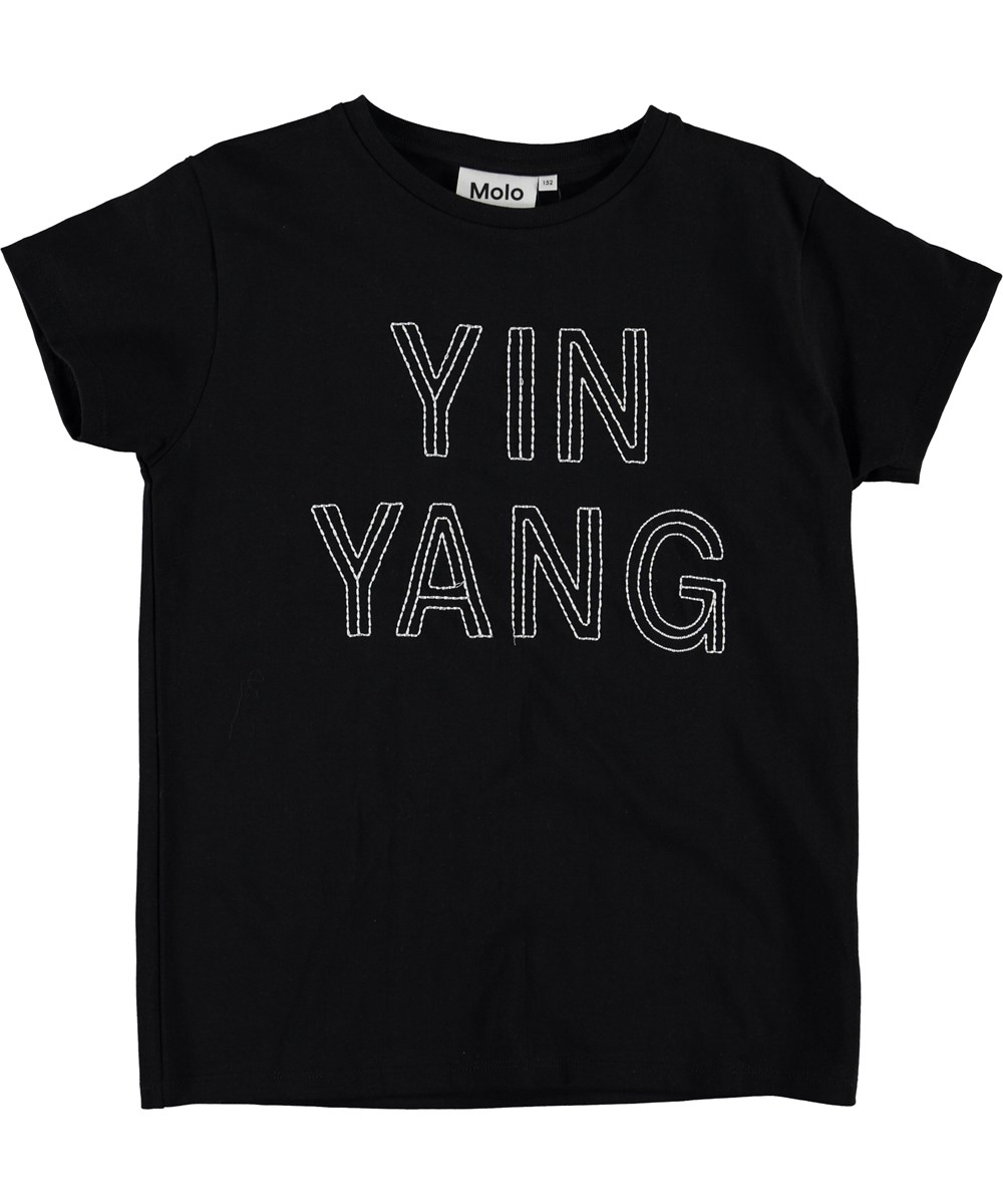 Ranva - Yinyang Black - Ying yang t-shirt