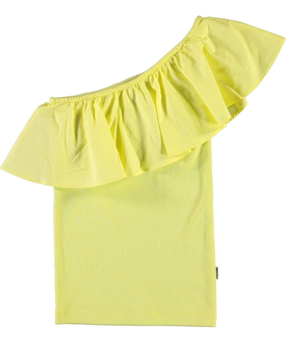 Rebecca - Pale Lemon - Ekologiskt gult linne