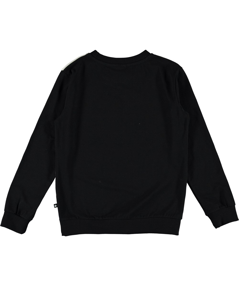 Regine - Cheek To Cheek - Ekologisk svart blus med djur