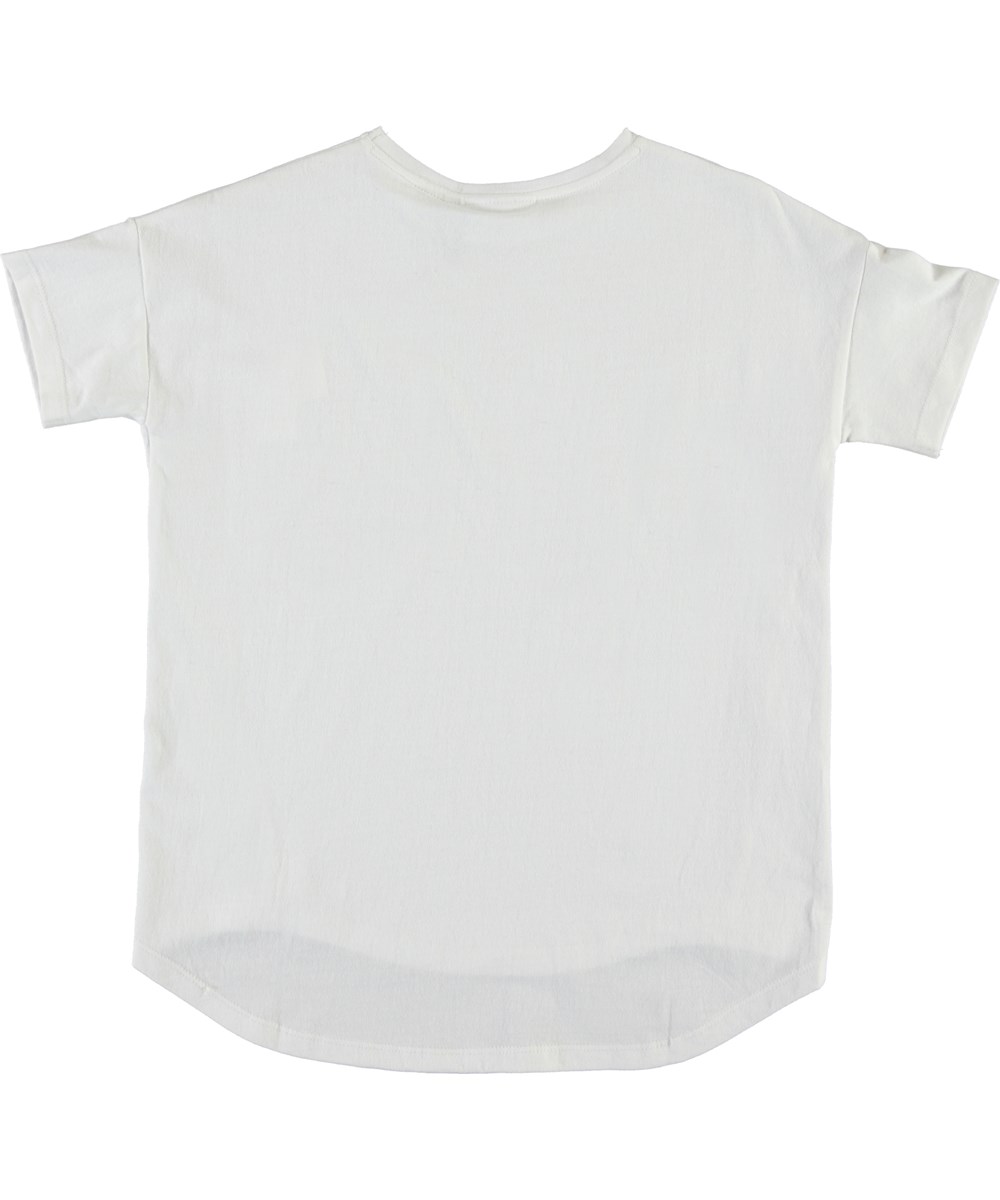 Renessa - White Star - Vit t-shirt