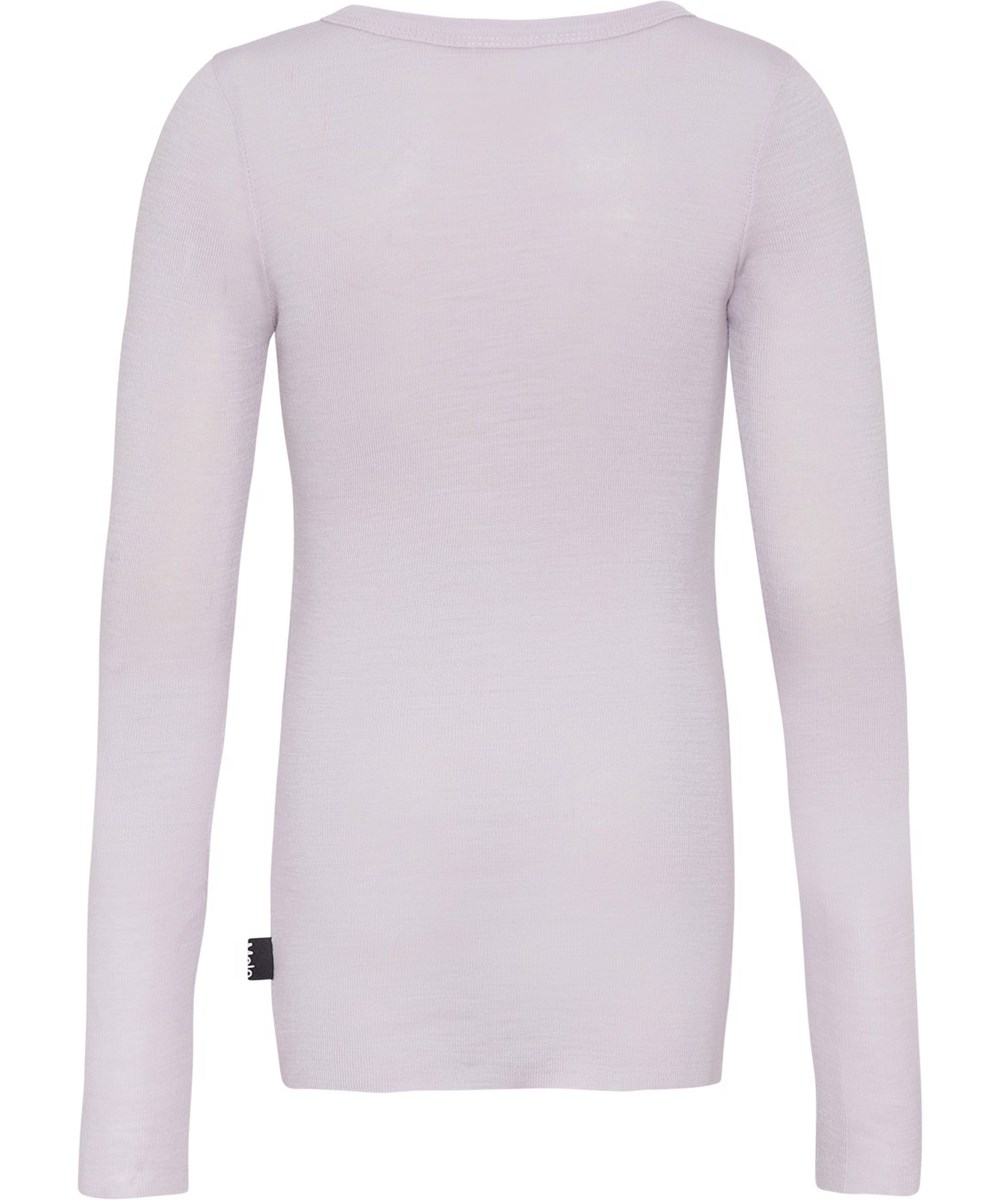 Rihanna Wool - Frozen Lilac - Basil ulltröja i lila.