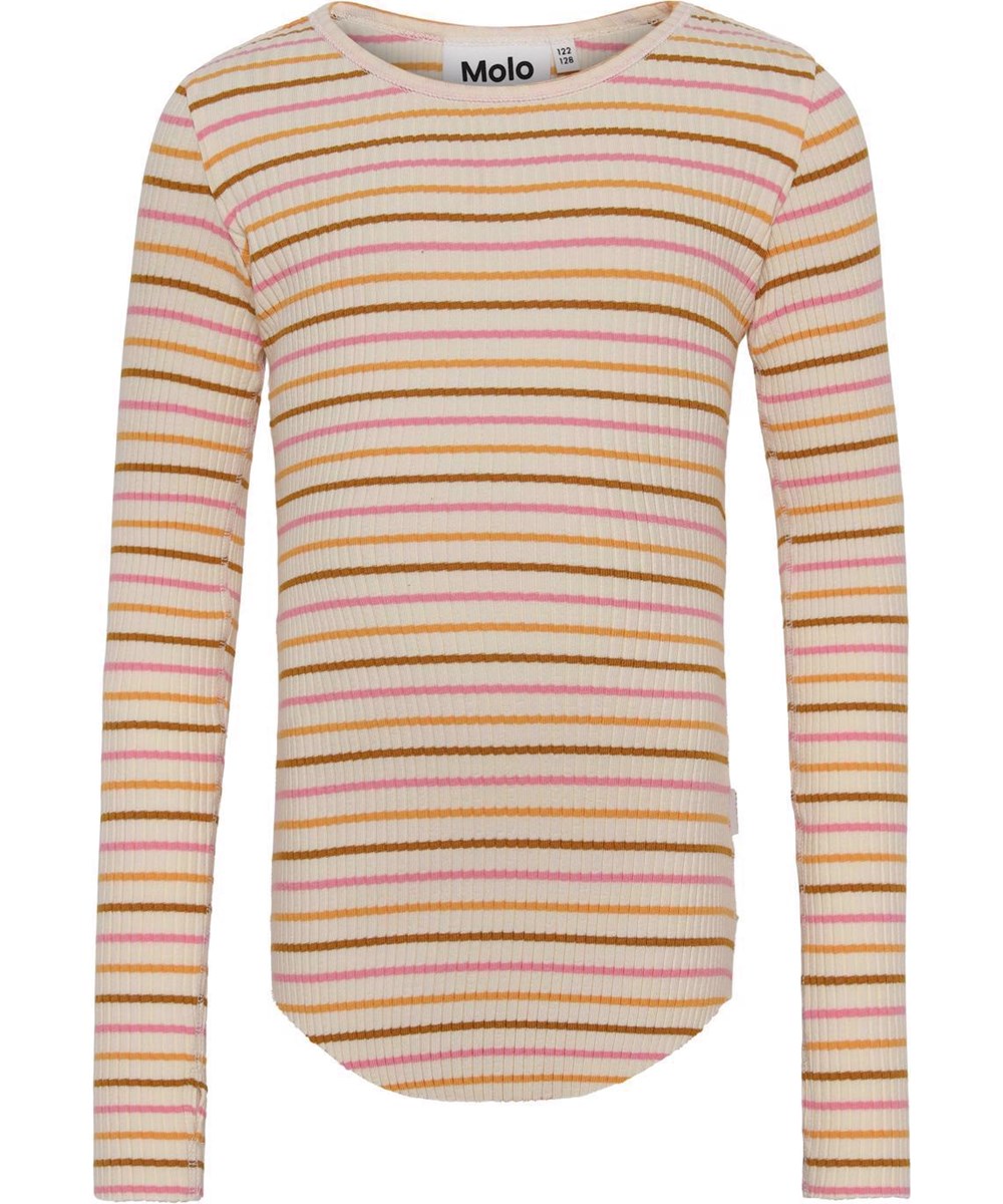 Rochelle - Vibrant Stripe - Ekologisk randig tröja.