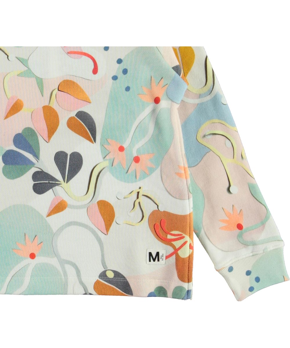 Maddie - Papercut Sweat - sweatshirt med pastellfärger