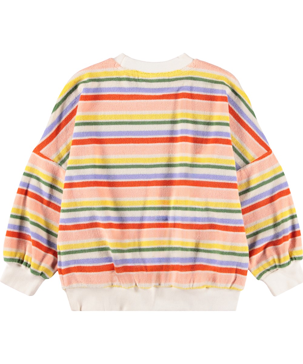 Marika - Together Stripe - Randig sweatshirt för barn i ekologisk bomull